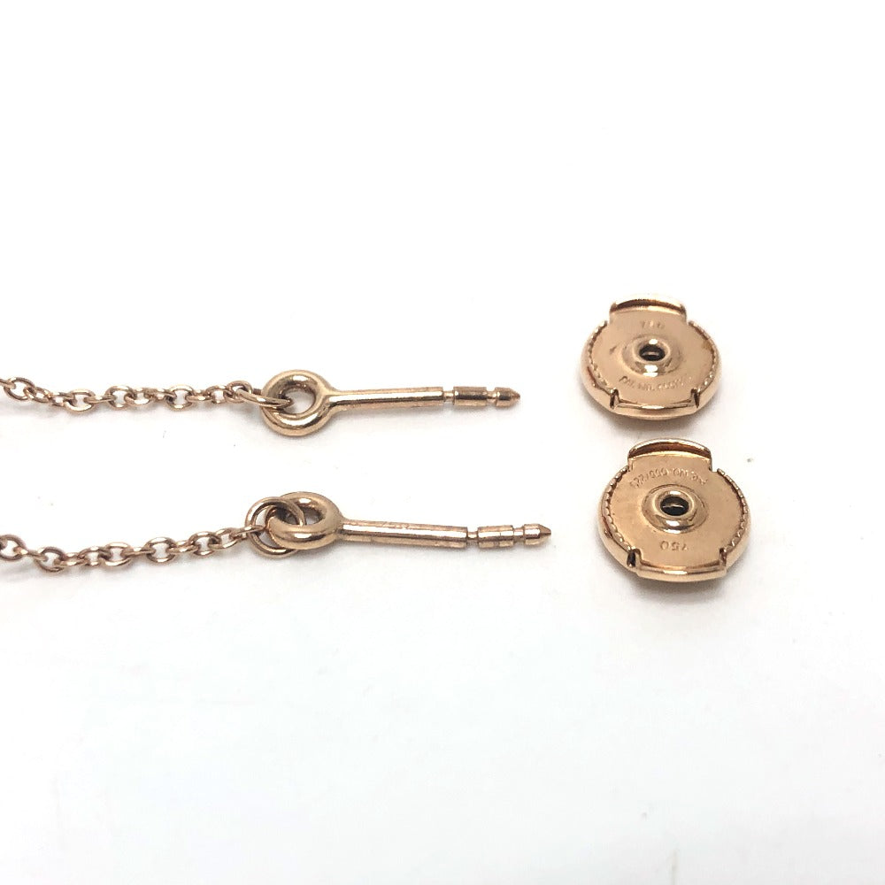 HERMES Pierce 19G127359 18K Pink Gold gold K18PG Farandole Women Used Authentic