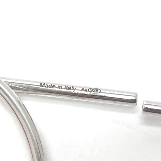 HERMES Pierce 21S312229 SV925 Silver SV925 Loop Women Used Authentic