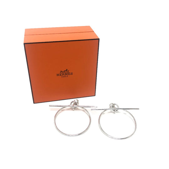 HERMES Pierce 21S312229 SV925 Silver SV925 Loop Women Used Authentic