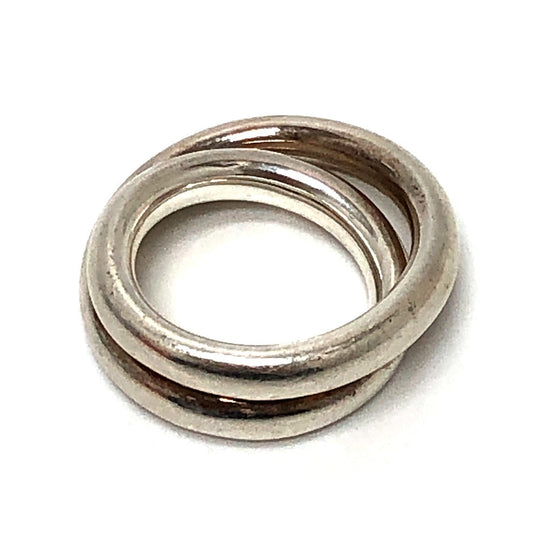 HERMES Ring H104261B SV925 Silver SV925 Vertige Women(Unisex) 52 Used Authentic