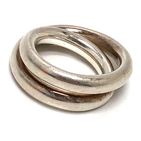 HERMES Ring H104261B SV925 Silver SV925 Vertige Women(Unisex) 52 Used Authentic