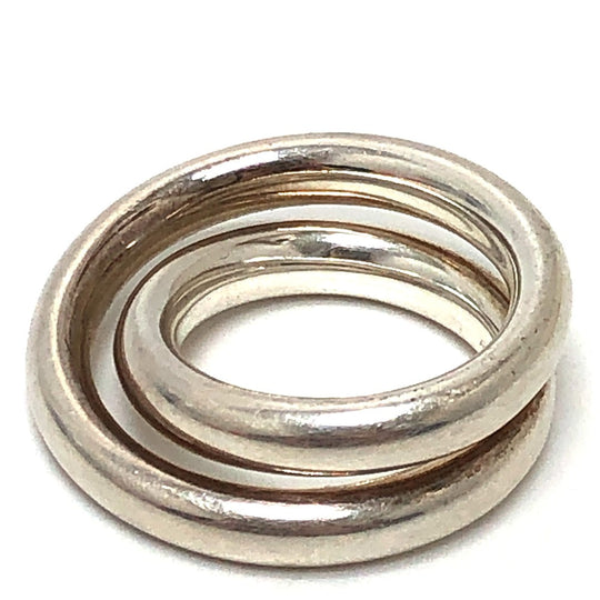 HERMES Ring H104261B SV925 Silver SV925 Vertige Women(Unisex) 52 Used Authentic