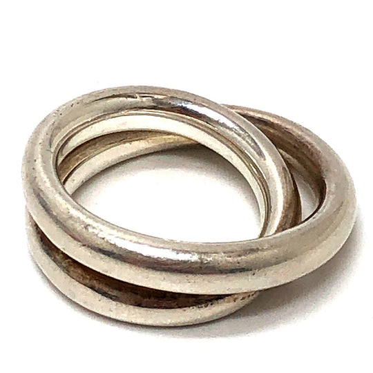 HERMES Ring H104261B SV925 Silver SV925 Vertige Women(Unisex) 52 Used Authentic