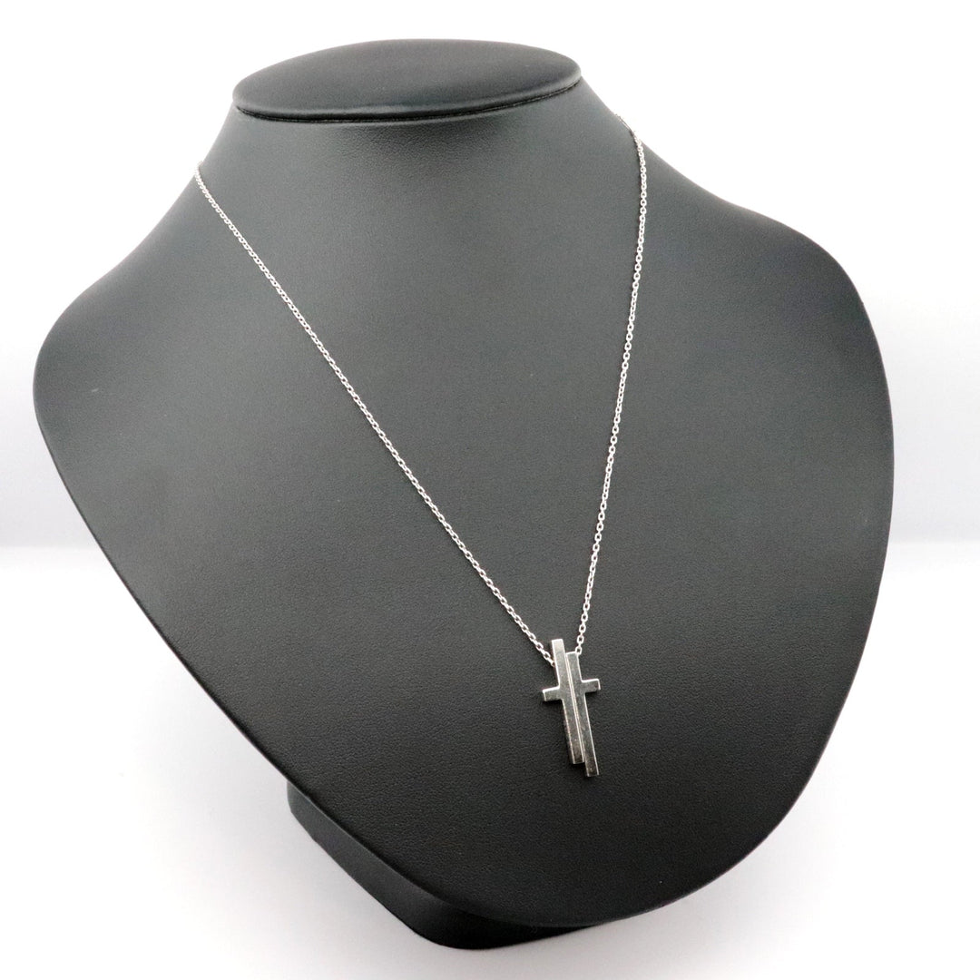 GUCCI Necklace 750 K18WG Silver Women Used Authentic