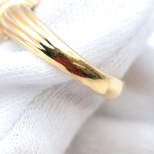 Boucheron Ring K18YG, Diamond gold Women Used Authentic