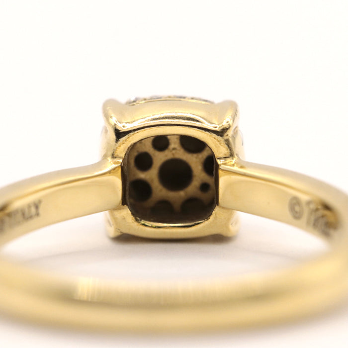 TIFFANY&Co. Ring Au750�“ , K18YG�“ , K18YG Yellow Gold Sugar stack Women Used Authentic