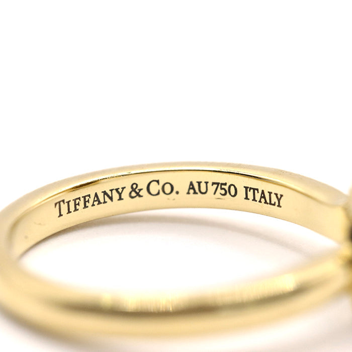 TIFFANY&Co. Ring Au750�“ , K18YG�“ , K18YG Yellow Gold Sugar stack Women Used Authentic