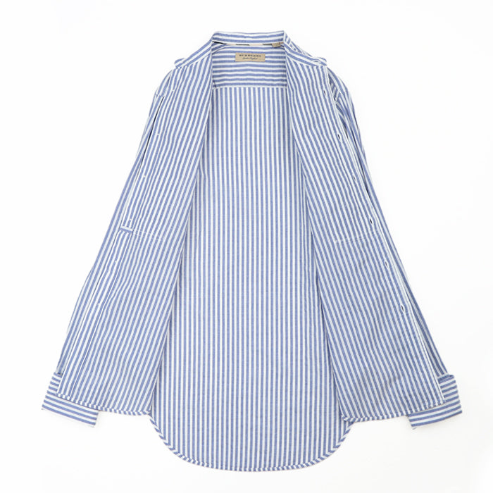 BURBERRY Long sleeve shirt cotton 100% Light blue mens S Used Authentic