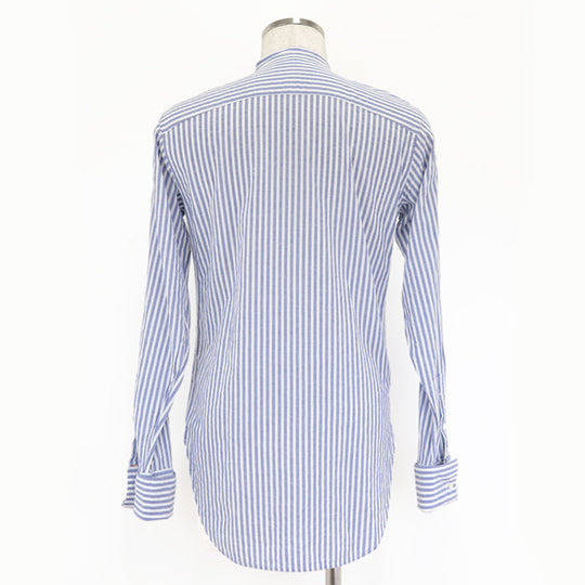 BURBERRY Long sleeve shirt cotton 100% Light blue mens S Used Authentic