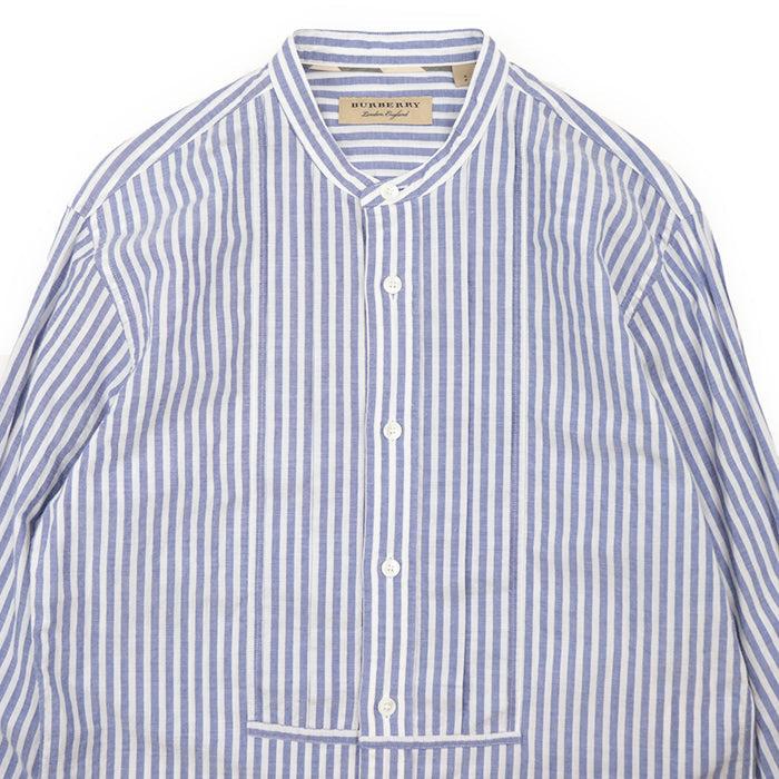 BURBERRY Long sleeve shirt cotton 100% Light blue mens S Used Authentic