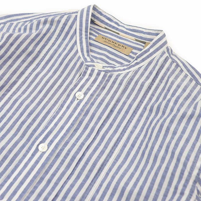 BURBERRY Long sleeve shirt cotton 100% Light blue mens S Used Authentic