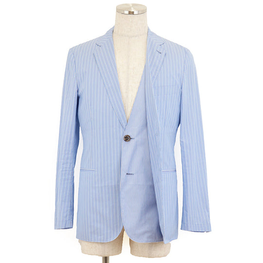 HERMES Other outerwear cotton 100% Sac blue Jacket mens 46 Used Authentic