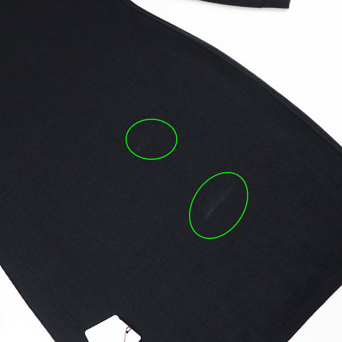 HERMES one piece cashmere black Women 40 Used Authentic