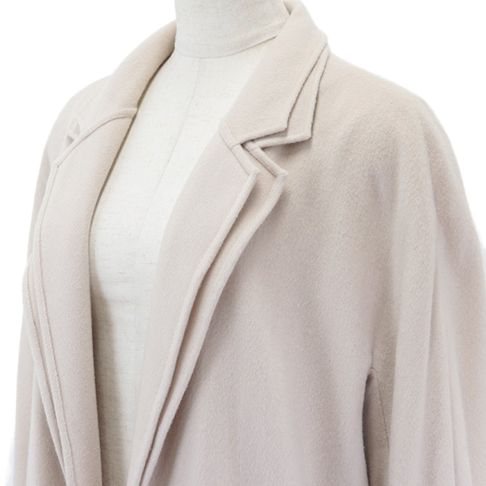 HERMES Other outerwear Cashmere 100% Ivory Women 38 Used Authentic