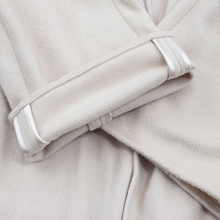 HERMES Other outerwear Cashmere 100% Ivory Women 38 Used Authentic