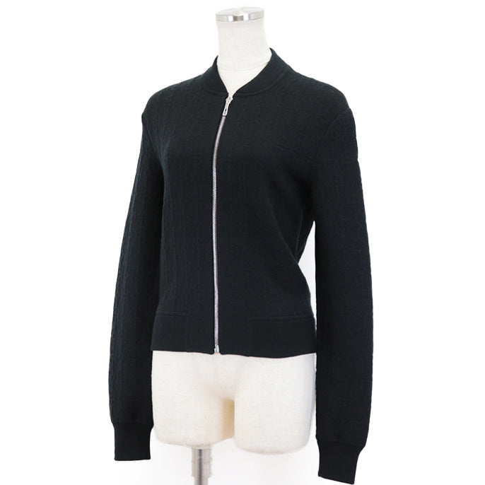 HERMES Other outerwear 40% cashmere, 39% silk, Rib: 45% cashmere, 45% silk, 9% nylon, 1% polyurethane black Women 36 Used Authentic