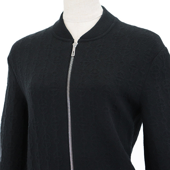 HERMES Other outerwear 40% cashmere, 39% silk, Rib: 45% cashmere, 45% silk, 9% nylon, 1% polyurethane black Women 36 Used Authentic