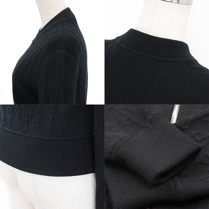 HERMES Other outerwear 40% cashmere, 39% silk, Rib: 45% cashmere, 45% silk, 9% nylon, 1% polyurethane black Women 36 Used Authentic