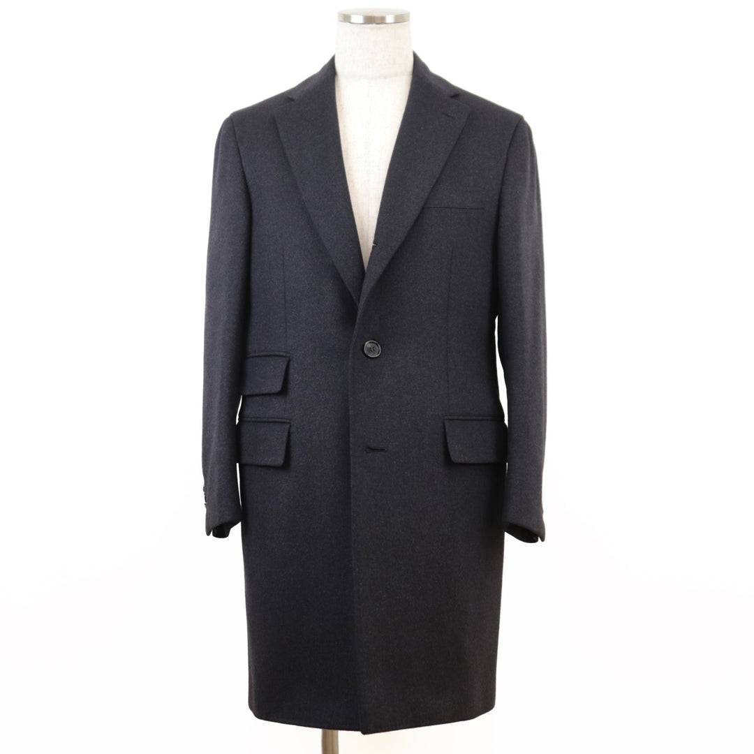 Brioni coat wool charcoal mens 48R (170/96A) Used Authentic