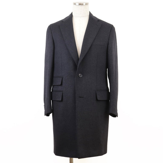 Brioni coat wool charcoal mens 48R (170/96A) Used Authentic