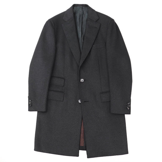 Brioni coat wool charcoal mens 48R (170/96A) Used Authentic