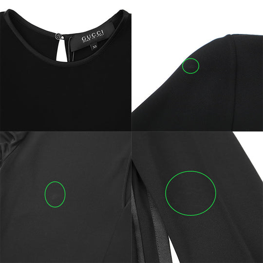 GUCCI one piece 100% rayon% black Women XS Used Authentic