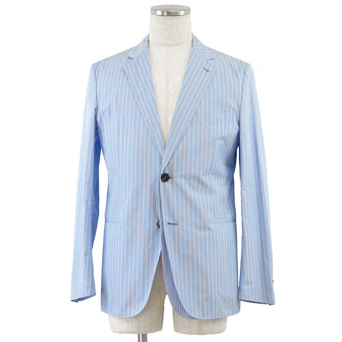 HERMES Other outerwear cotton 100% Sac blue G19701K mens 48 Used Authentic