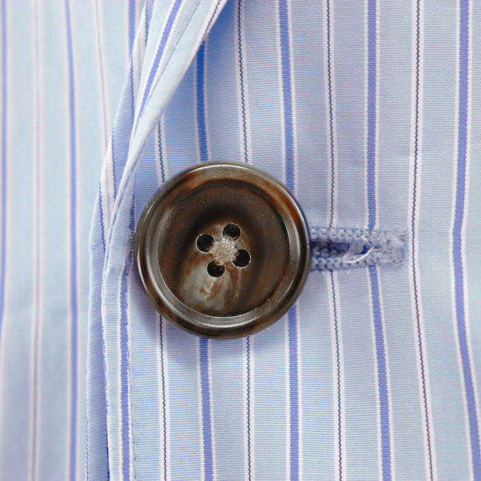 HERMES Other outerwear cotton 100% Sac blue G19701K mens 48 Used Authentic