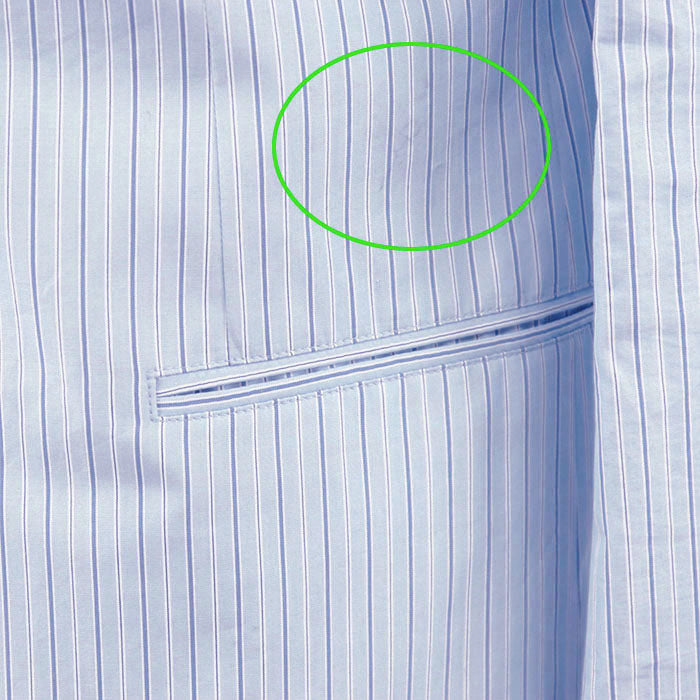 HERMES Other outerwear cotton 100% Sac blue G19701K mens 48 Used Authentic