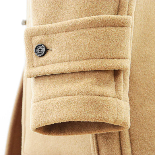 BURBERRY coat 80% wool, 20% polyamide Camel 4056582 mens 52 Used Authentic