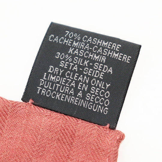 HERMES scarf cashmere silk multicolor