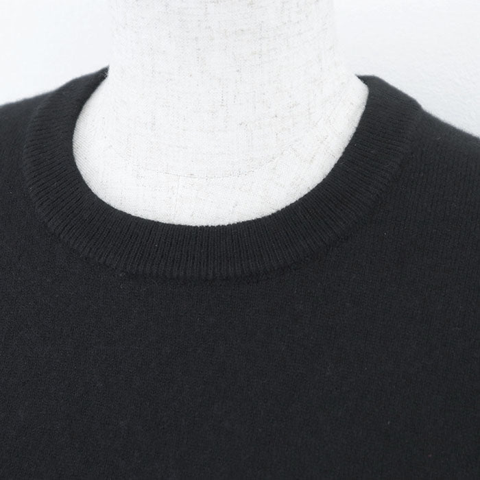 DOLCE&GABBANA knit 65% cashmere, 30% cotton black Women 40 Used Authentic