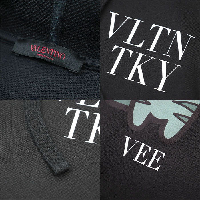 Valentino sweat SV3MF04Y5A8 Cotton nylon black L