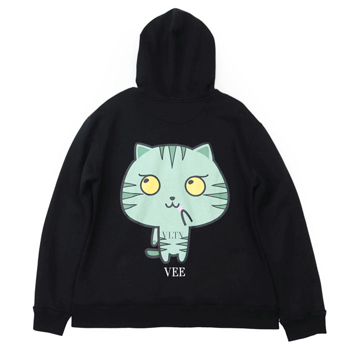 Valentino sweat SV3MF04Y5A8 Cotton nylon black L