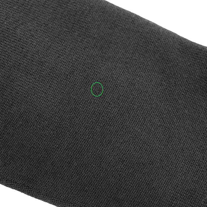 DOLCE&GABBANA knit 100% wool Black, White mens 50 Used Authentic