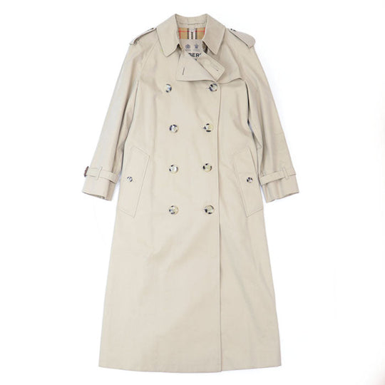BURBERRY LONDON coat 8019525 cotton beige 36