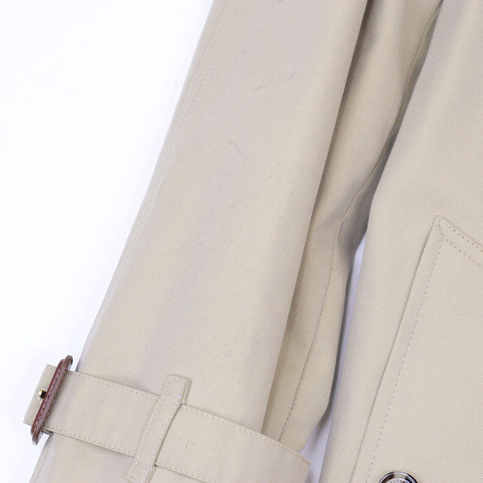 BURBERRY LONDON coat 8019525 cotton beige 36