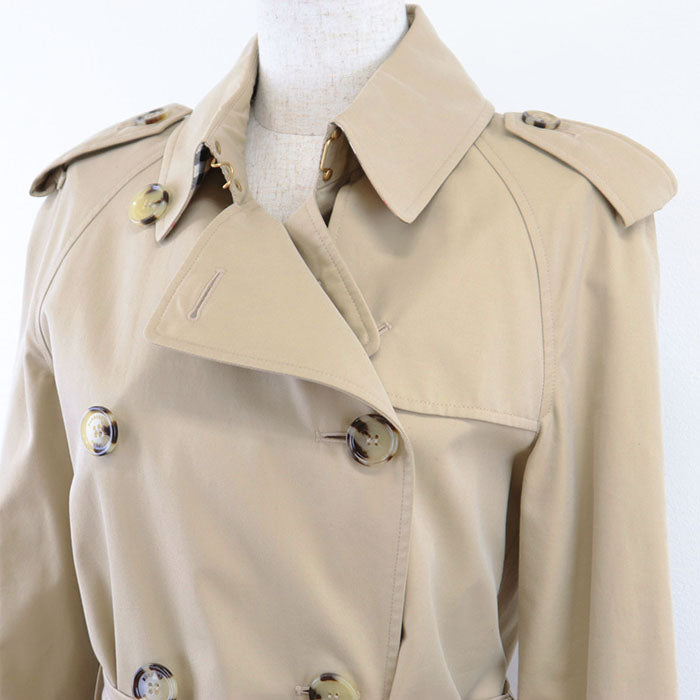BURBERRY LONDON coat 8019525 cotton beige 36