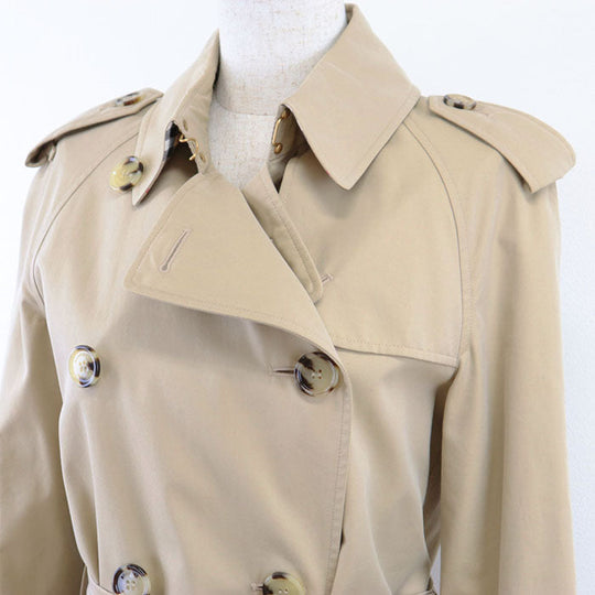 BURBERRY LONDON coat 8019525 cotton beige 36