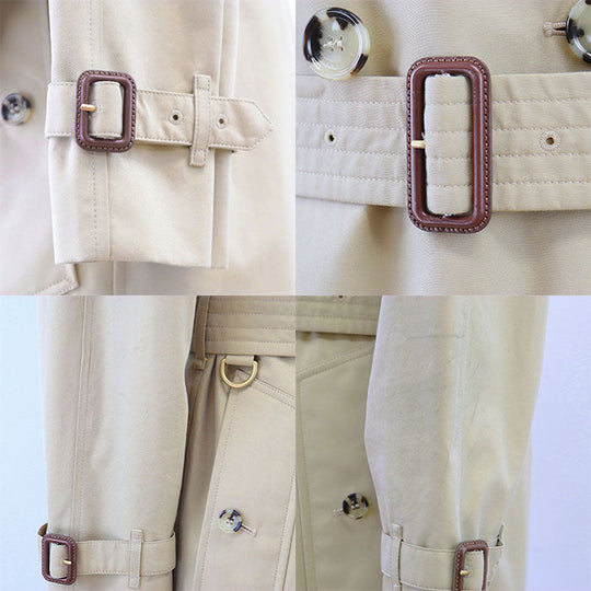 BURBERRY LONDON coat 8019525 cotton beige 36