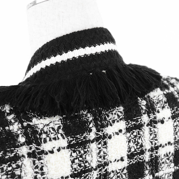 GUCCI Other outerwear 643297 ZADJS 98% wool, 2% nylon Ivory, Black Women 36 Used Authentic