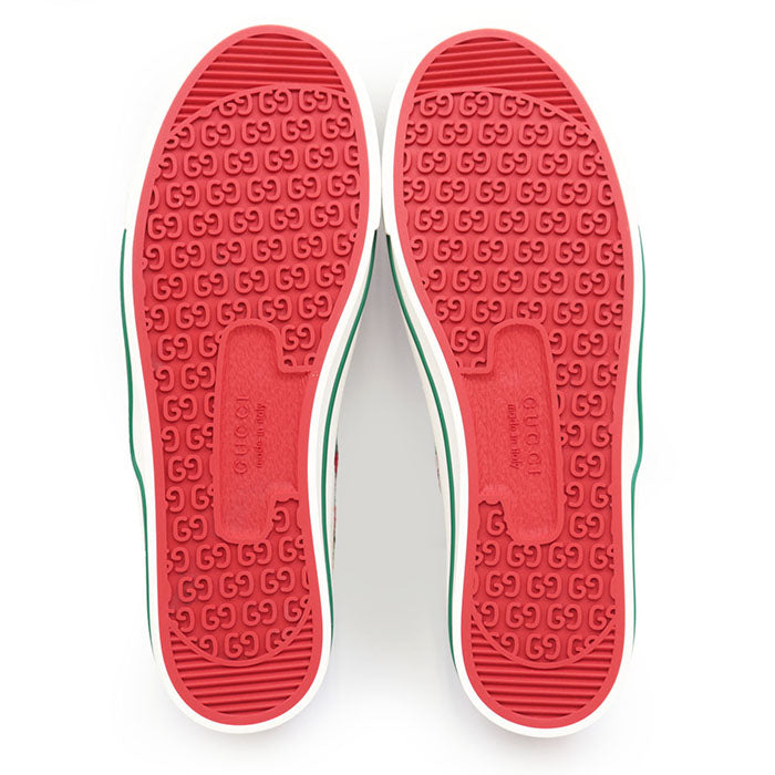 GUCCI sneakers Wool, Rubber 100% multicolor 351 9807H 8402 mens 9+ Used Authentic