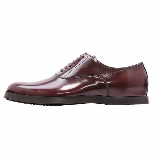 DOLCE&GABBANA Dress shoes CA5847 Patent leather Burgundy Plane toe Oxford shoes mens 8 Used Authentic