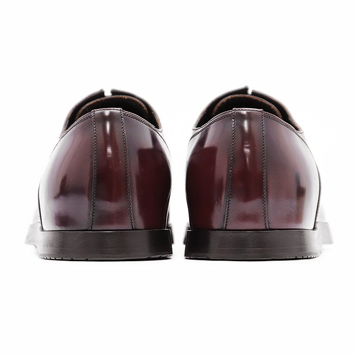 DOLCE&GABBANA Dress shoes CA5847 Patent leather Burgundy Plane toe Oxford shoes mens 8 Used Authentic