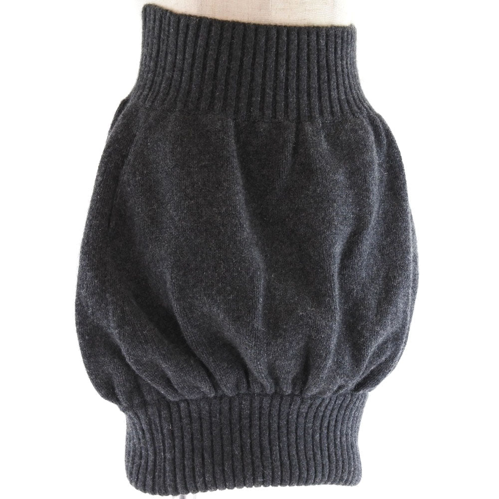 CHANEL skirt P33485K00877 cashmere gray Women 38 Used Authentic