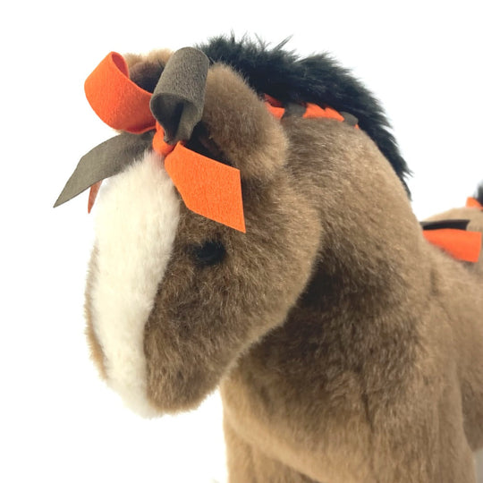 HERMES Plush Doll polyester Brown Doll interior Elmy PPM unisex(Unisex) Used Authentic