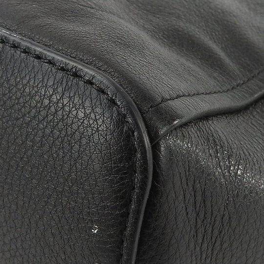 COACH Handbag F34508 leather black Women Used Authentic