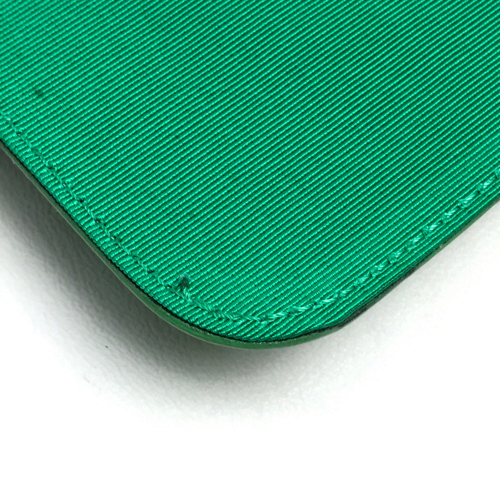 VALENTINO Clutch bag Patent leather green Red Valentino enamel Women Used Authentic