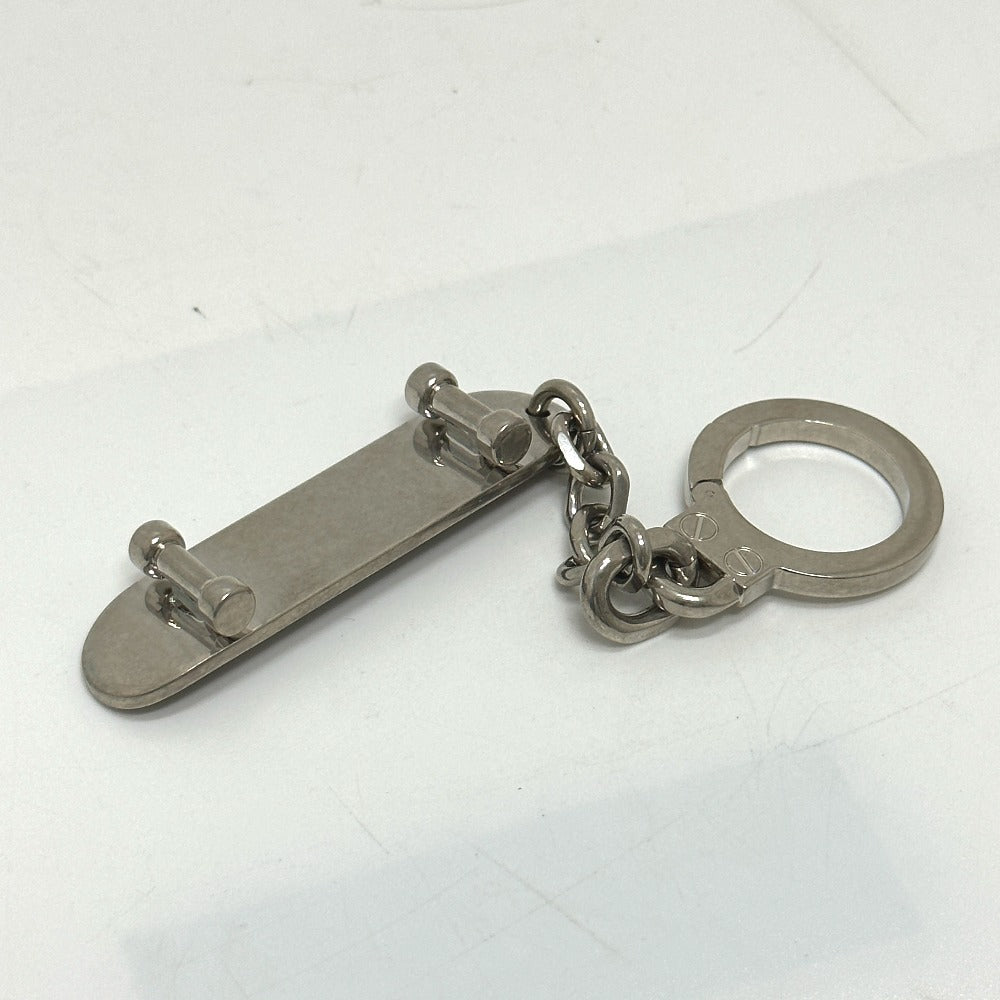 CELINE key ring metal black skateboard mens Used Authentic