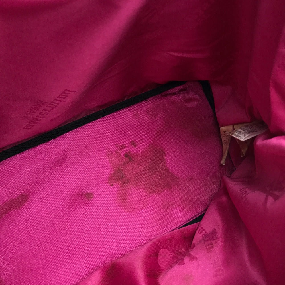 mastermind JAPAN Tote Bag leather black Men's Women Skull unisex(Unisex) Used Authentic